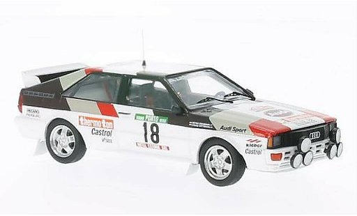Audi Quattro rallye 1/43 Trofeu No.18 thermo ton Rally Portugal 1982 /P.Diekmann modellini auto