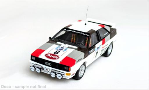 Audi Quattro 1/43 Trofeu quattro Rally Acropolis 1981 #17 F.Wittmann/K.Nestinger 1:43 modellino in miniatura