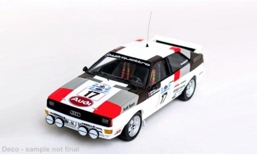 Audi Quattro 1/43 Trofeu quattro Rally Acropolis 1981 #20 M.Mouton/F.Pons 1:43 modellino in miniatura