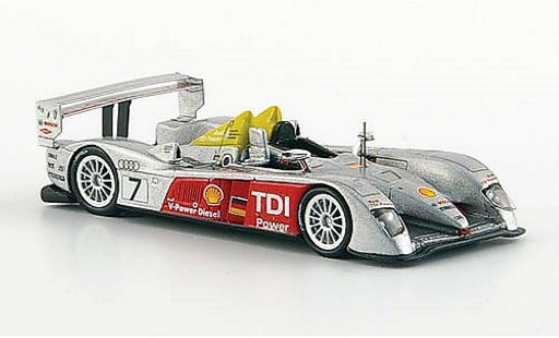Audi R10 course 1/87 Spark TDI No.7 Le Mans 2006 modellini auto