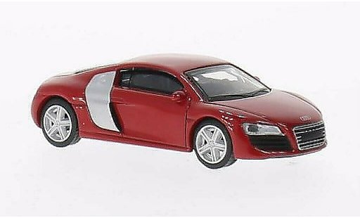 Audi R8 coupe 1/64 Schuco rosso modellini auto