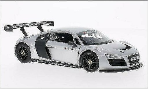 Audi R8 lms 1/24 Rastar grigio modellini auto