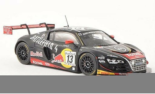 Audi R8 lms 1/43 Spark Ultra No.13 Battlefield 4 24h of Spa 2013 /M.Fassler modellini auto