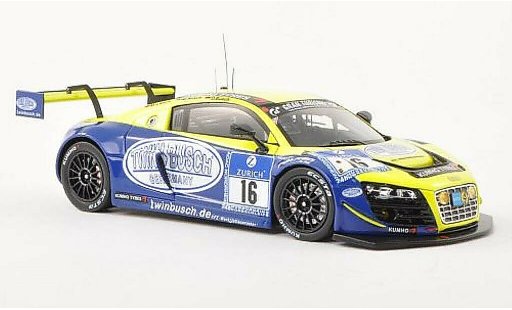 Audi R8 lms 1/43 Minichamps Ultra No.16 Twinbusch 24h Nurburgring 2013 /M.Lauck modellini auto