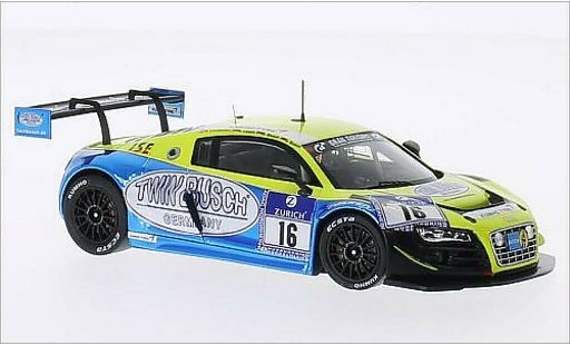 Audi R8 lms 1/43 Spark Ultra No.16 Twinbusch 24h Nurburgring 2014 /S.Landmann modellini auto