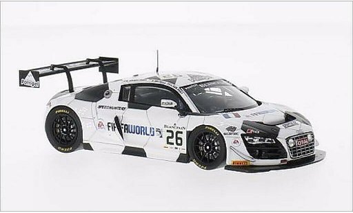 Audi R8 lms 1/43 Spark Ultra No.26 Sainteloc Racing 24h Spa 2014 /G.Guilvert modellini auto