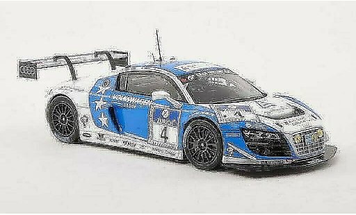 Audi R8 lms 1/43 Minichamps Ultra No.4 Phoenix Racing 24h ADAC Nurburgring 2013 /Stippler modellini auto