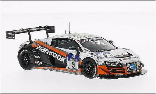 Audi R8 lms 1/43 Spark Ultra No.9 Prosperia C.Abt Racing 24h Nurburgring 2014 /A.Muller modellini auto