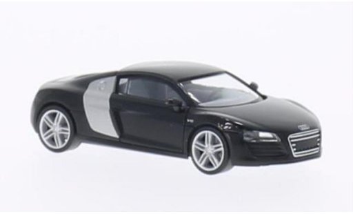 Audi R8 coupe 1/87 Herpa nero/grigio-grigio modellini auto