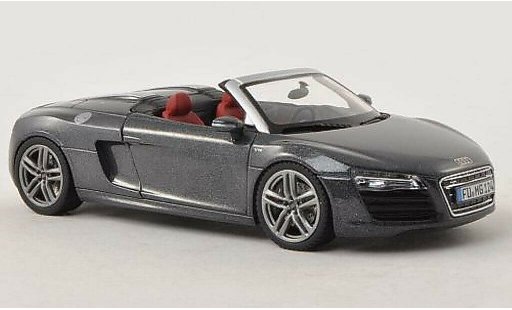 Audi R8 spyder 1/43 Schuco Facelift grigio modellini auto