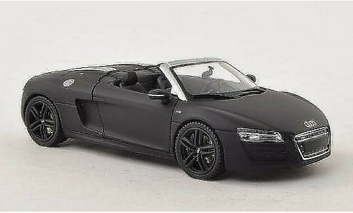 Audi R8 spyder 1/43 Schuco opaco-nero modellini auto