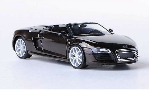 Audi R8 spyder 1/87 Herpa marrone 2012 modellini auto