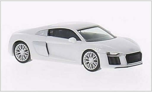 Audi R8 v10 1/87 Herpa bianco modellini auto