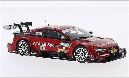 Audi RS5 dtm 1/43 Spark No.8 Sport Team Abt Sportsline Sport 2014 modellini auto