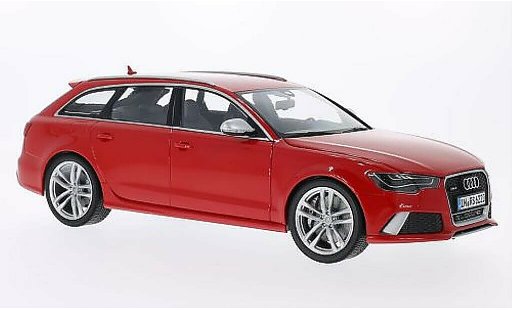 Audi RS6 avant 1/18 Minichamps rosso modellini auto