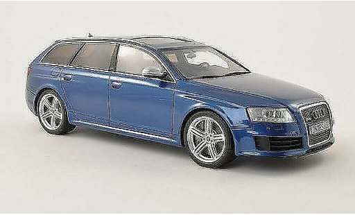 Audi RS6 avant 1/18 Ottomobile (C6) blu 2008 modellini auto