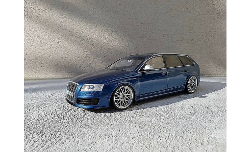 Audi RS6 avant 1/18 Ottomobile C6 V10 TFSI blu modellini auto