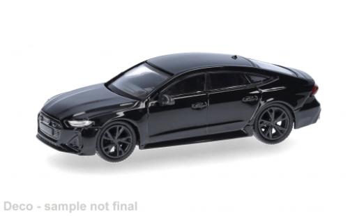 Modellini auto Audi RS7 schwarz 1/87 Micro City 87