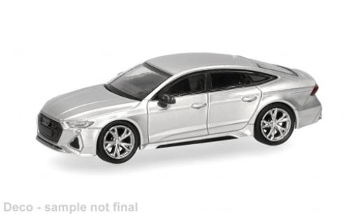 Audi RS7 1/87 Micro City 87 silber 1:87 modellino in miniatura