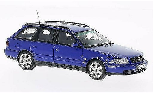 Audi S6 avant 1/43 Spark plus blu modellini auto