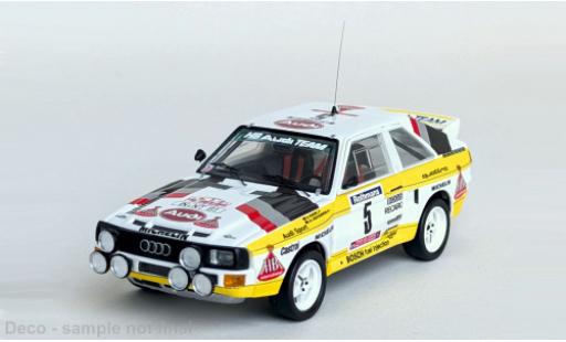 Audi Sport Quattro 1/43 Trofeu Sport quattro Tour de Corse 1985 #5 W.R&ouml;hrl/C.Geistd&ouml;rfer 1:43 modellino in miniatura