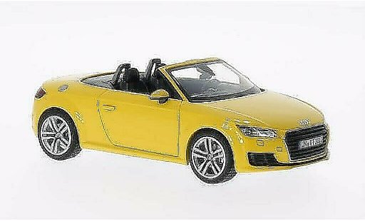 Audi TT roadster 1/43 Kyosho (8S) giallo 2014 modellini auto