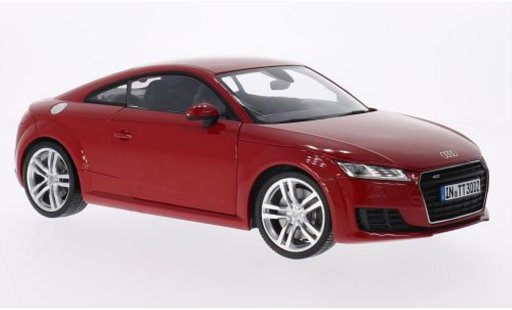 Audi TT coupe 1/18 Minichamps rosso 2014 modellini auto