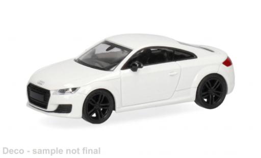 Audi TT 1/87 Herpa Coupe weiss 1:87 modellino in miniatura