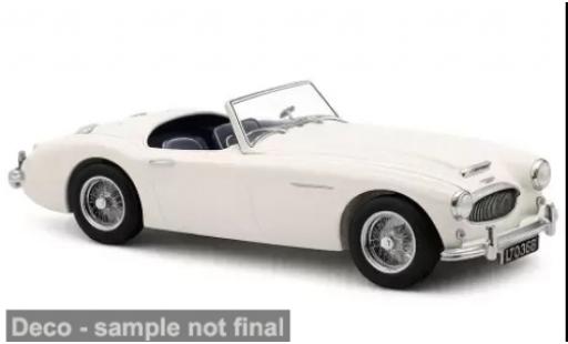 Austin Healey 3000 1/18 Norev MK.II weiss 1961 1:18 modellino in miniatura