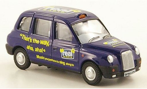 Austin TX4 taxi 1/76 Oxford Real Radio modellini auto
