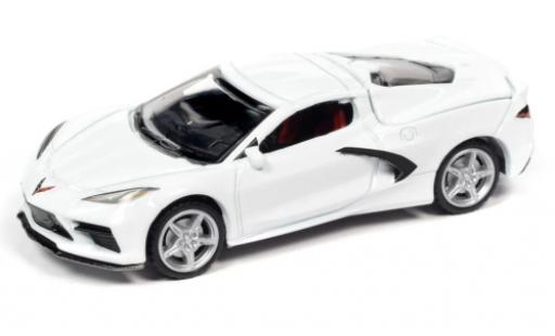 Chevrolet Corvette 1/64 Auto World (C8) Stingray bianco 2020 modellino in miniatura