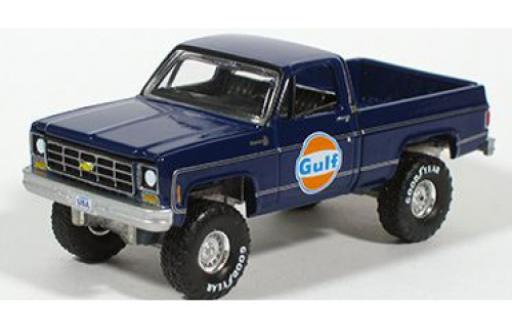 Chevrolet Silverado 1/64 Auto World K10 Gulf 1978 modellino in miniatura