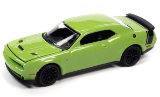 Dodge Challenger 1/64 Auto World R/T Scat Pack la chaux 2019 modellino in miniatura