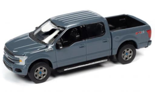 Ford F-1 1/64 Auto World 50 Lariat grigio 2019 modellino in miniatura