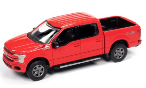 Ford F-1 1/64 Auto World 50 Lariat rosso 2019 modellino in miniatura