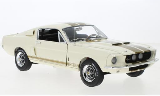 Shelby GT 1/18 Auto World Ford Mustang -350 beige/Dekor 1967 modellino in miniatura