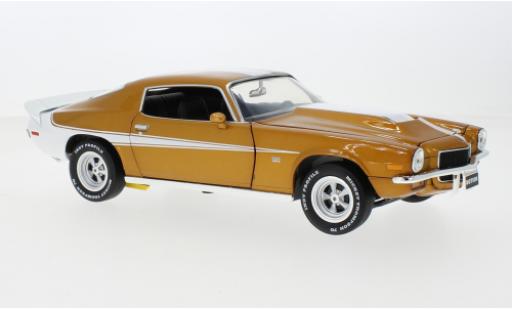 Chevrolet Camaro 1/18 Auto World Baldwin Motion kupfer/weiss 1973 1:18 modellino in miniatura