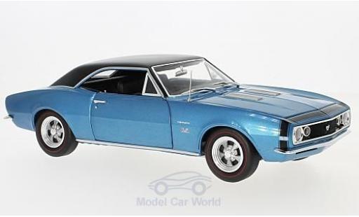 Chevrolet Camaro SS 1/18 Auto World SS 427 Baldwin Motion metallico blu/nero 1967 modellino in miniatura