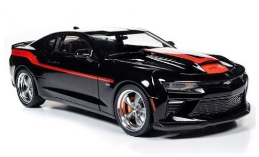 Chevrolet Camaro 1/18 Auto World Yenko Stage 1 nero/rosso 2018 modellino in miniatura