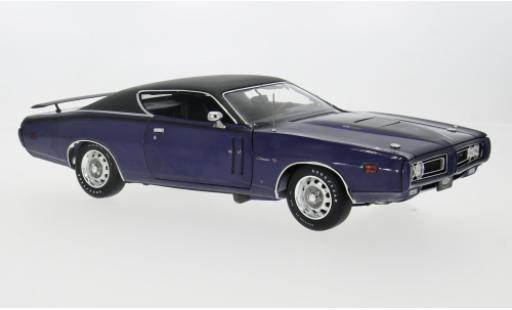 Dodge Charger 1/18 Auto World R/T metallise violett 1971 1:18 modellino in miniatura