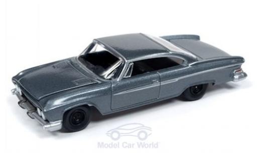 Dodge Dart 1/64 Auto World Phoenix metallico grigio 1961 Premium Series - Release 3 - Version B modellino in miniatura