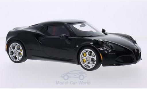 Alfa Romeo 4C 1/18 AUTOart nero 2013 modellino in miniatura