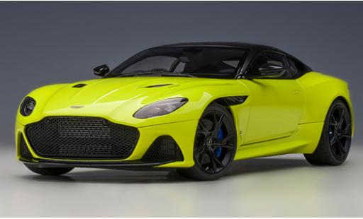 Aston Martin DBS 1/18 AUTOart Superleggera verde/nero 2019 modellino in miniatura