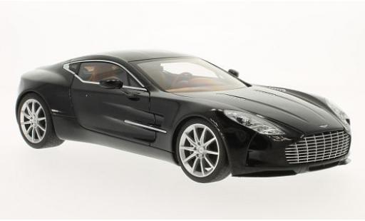 Aston Martin One 1/18 AUTOart ONE-77 metallico nero 2009 modellino in miniatura
