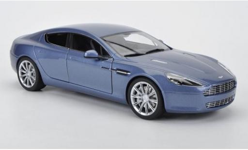 Aston Martin Rapide 1/18 AUTOart metallico blu 2010 modellino in miniatura
