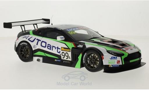 Aston Martin V12 Vantage 1/18 AUTOart Vantage No.99 12h Bathurst 2015 J-M.Merlin/J.Venter/F.Yu modellino in miniatura