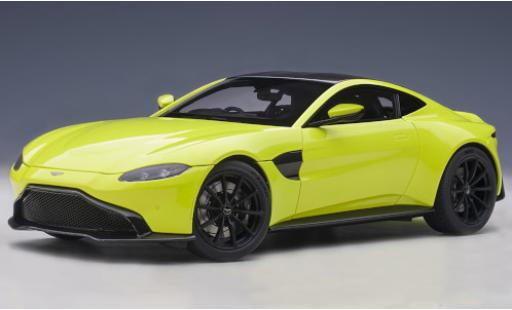 Aston Martin Vantage 1/18 AUTOart giallo/carbon RHD 2019 modellino in miniatura