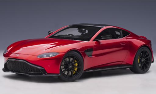 Aston Martin Vantage 1/18 AUTOart rosso/carbon RHD 2019 modellino in miniatura