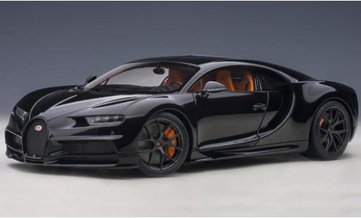 Bugatti Chiron 1/18 AUTOart Sport nero 2019 modellino in miniatura