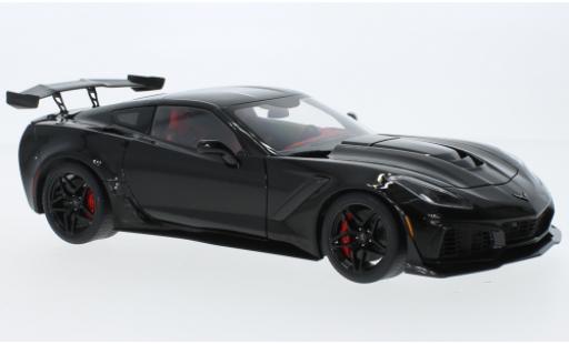 Chevrolet Corvette 1/18 AUTOart (C7) ZR1 nero modellino in miniatura